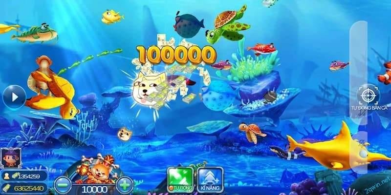 2Q – Nơi hội tụ game bắn cá online hay nhất 